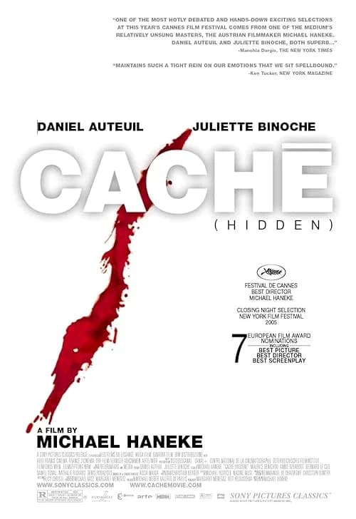 Caché film posteri