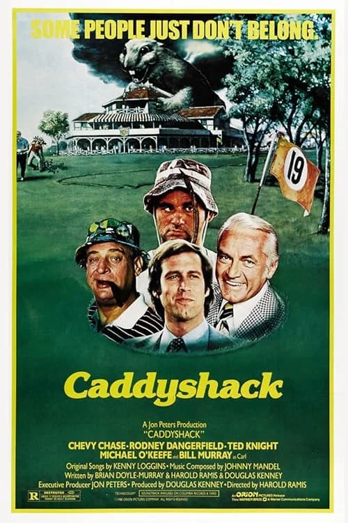 Caddyshack film posteri