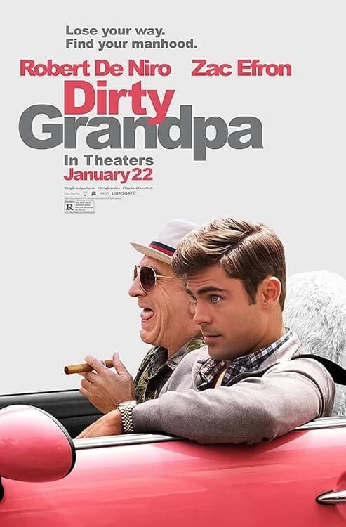 Dirty Grandpa film posteri