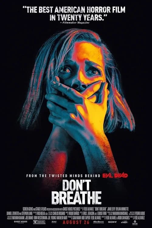 Don't Breathe film posteri