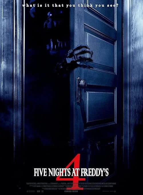 Five Nights at Freddy's 4 film posteri