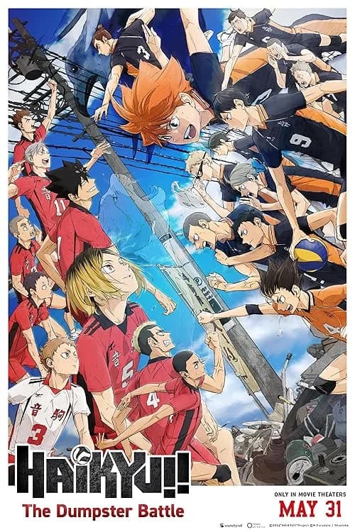 Haikyu!! The Dumpster Battle film posteri