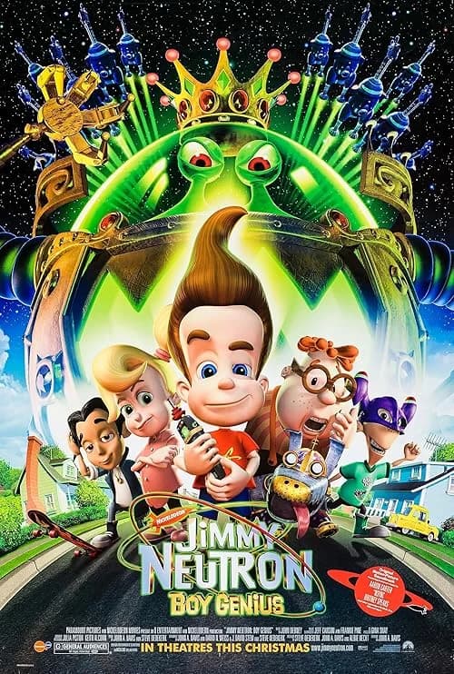 Jimmy Neutron: Boy Genius film posteri