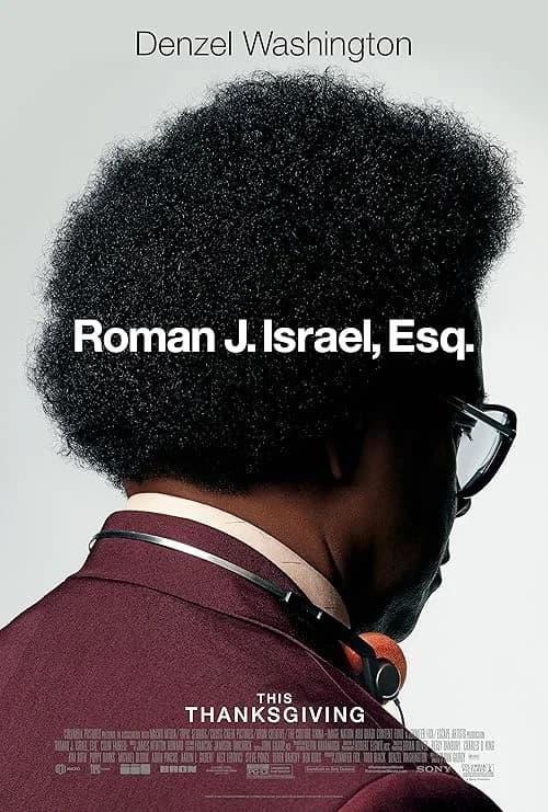 Roman J. Israel, Esq. film posteri