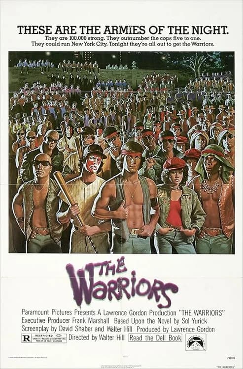 The Warriors film posteri